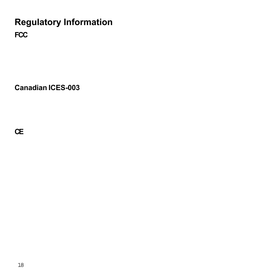 Regulatory information | Sybase XTNDAccessTM User Manual | Page 18 / 20