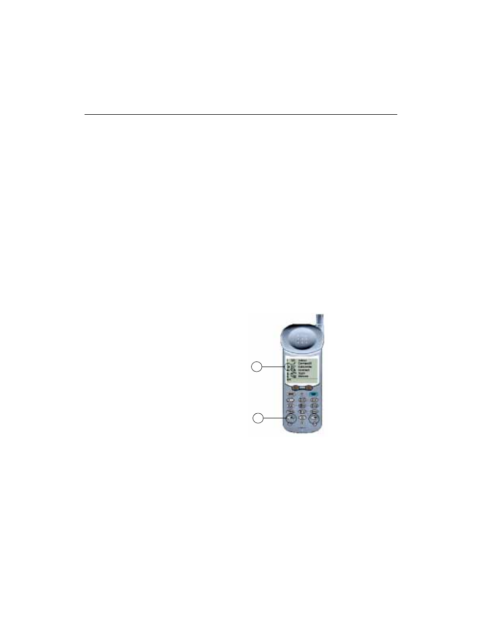 Mobile phone functions (up.link microbrowser), Navigating realtime, Navigating real time | Mobile phone (up.link) arrow keys | Sybase OneBridge 4.1 User Manual | Page 18 / 96