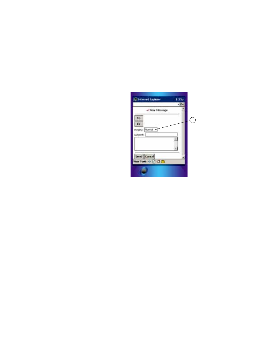 Choosing items from list boxes, Choosing items from list boxes on a pocket pc | Sybase OneBridge 4.1 User Manual | Page 35 / 96