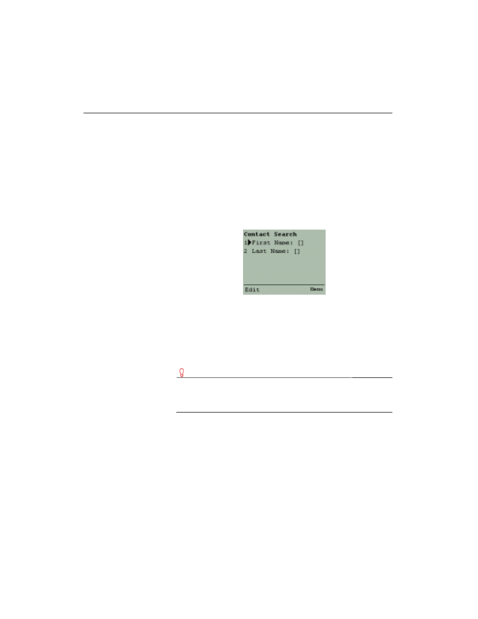 Searching and browsing contact lists, Searching contacts, Ee “searching and browsing | Sybase OneBridge 4.1 User Manual | Page 56 / 96