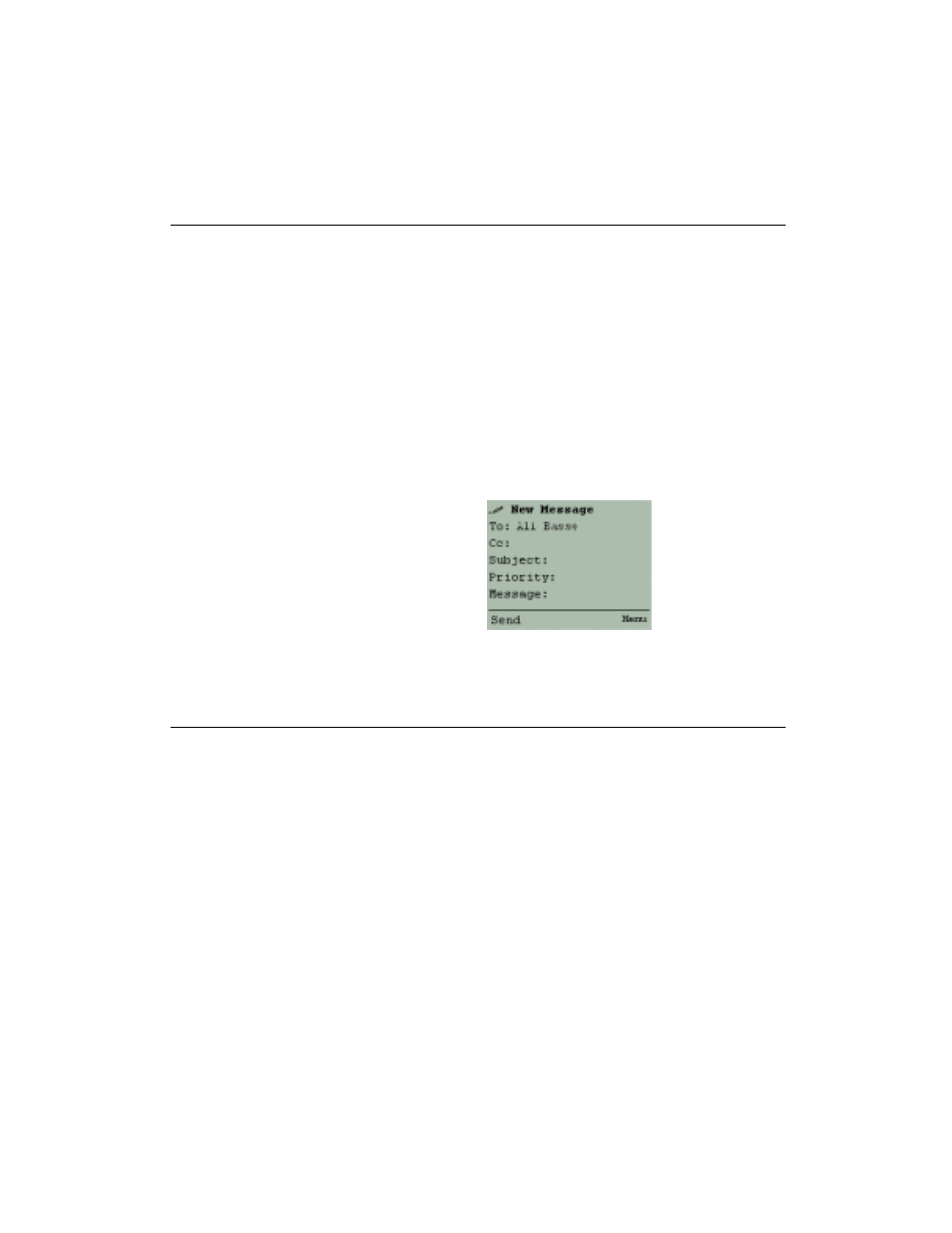 Emailing contacts, Adding contacts, Emailing contacts adding contacts | Contact name in the recipient list | Sybase OneBridge 4.1 User Manual | Page 59 / 96