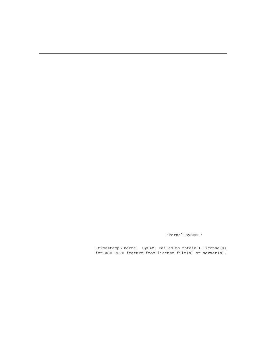 Where to look for sysam-related errors | Sybase 15.0.2 User Manual | Page 106 / 160