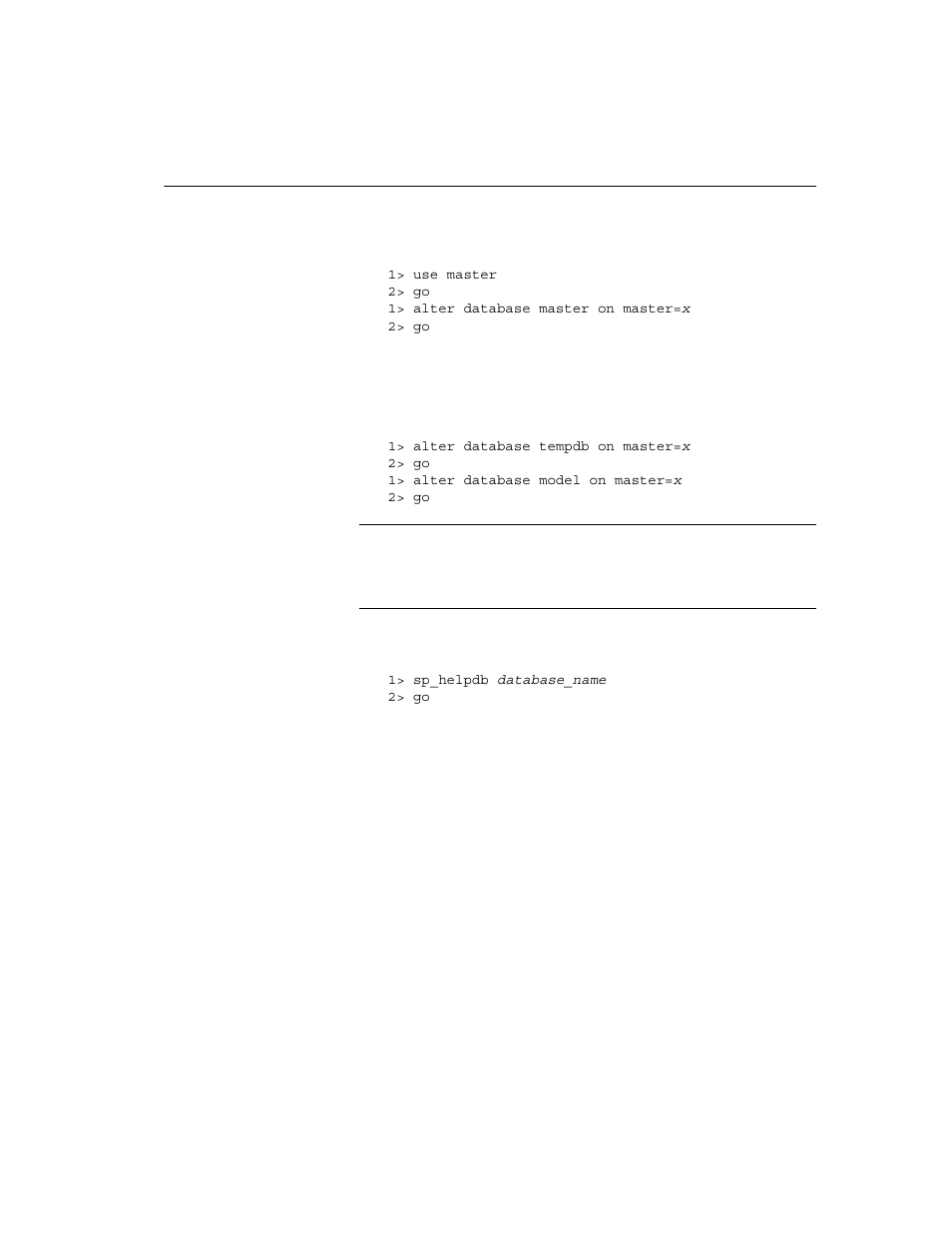 Create a sybsystemdb database, If you have a sybsystemdb database | Sybase 15.0.2 User Manual | Page 81 / 160