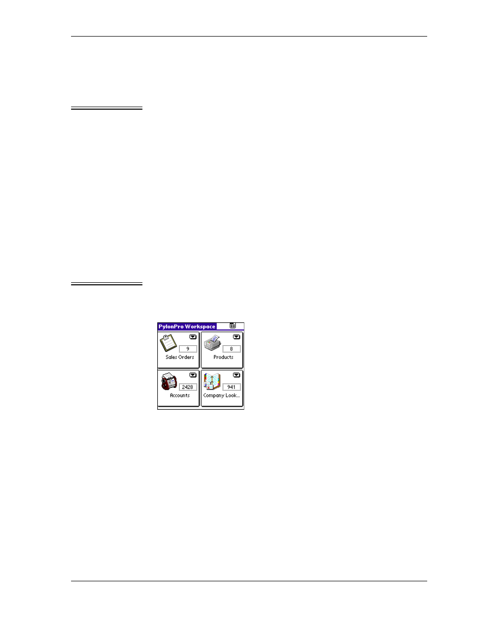 Figure 9-3 sample pylon pro workspace | Sybase Desktop User Manual | Page 163 / 226