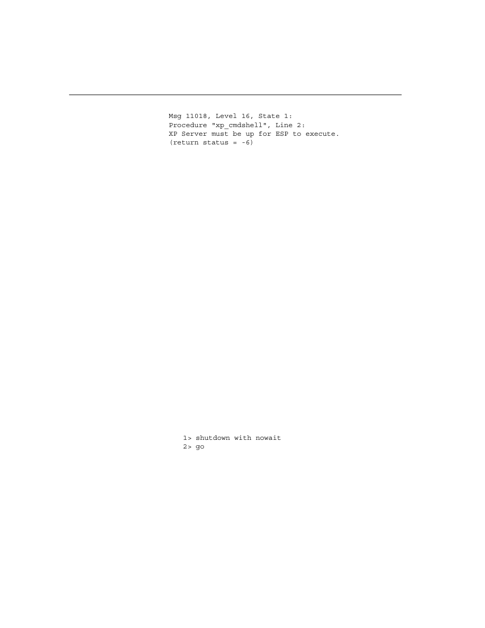 Configuration failed, Stopping adaptive server after a failure | Sybase ADAPTIVE 15.0.2 User Manual | Page 120 / 160