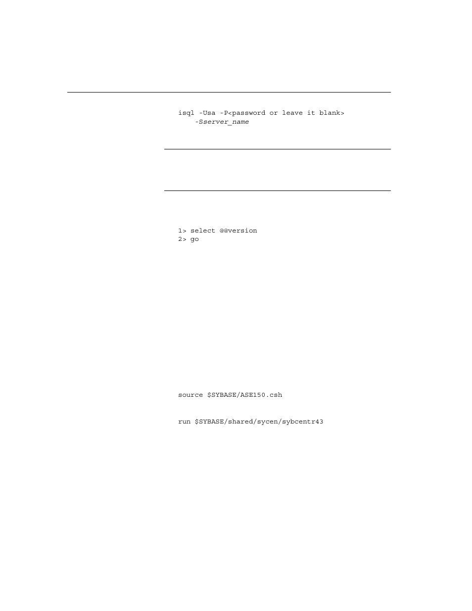 Connecting to adaptive server via sybase central | Sybase ADAPTIVE 15.0.2 User Manual | Page 56 / 160