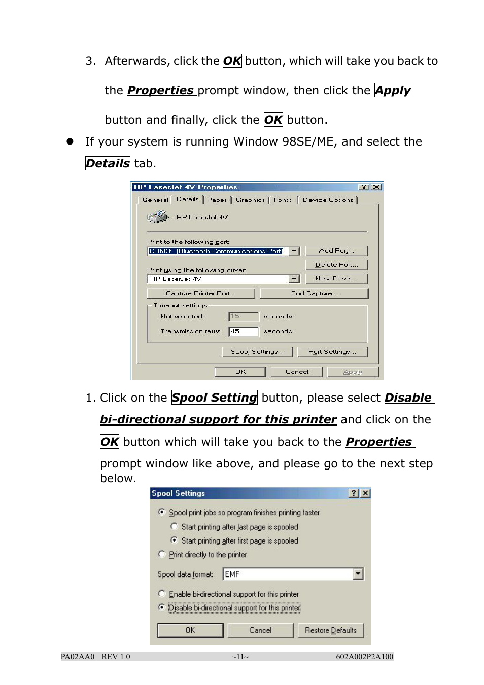 EPoX Computer BT-PA02A User Manual | Page 11 / 59