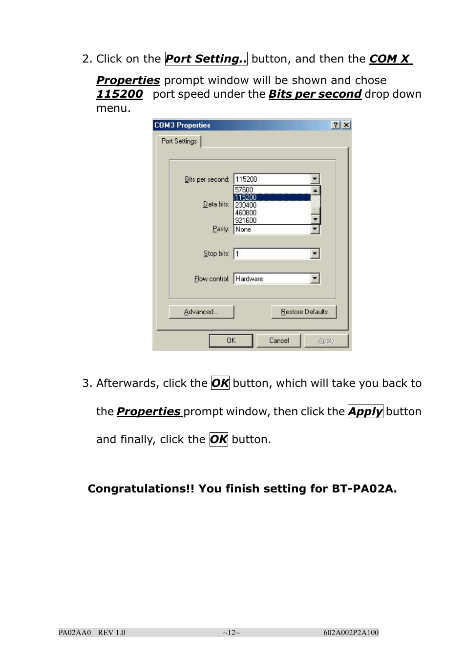 EPoX Computer BT-PA02A User Manual | Page 12 / 59