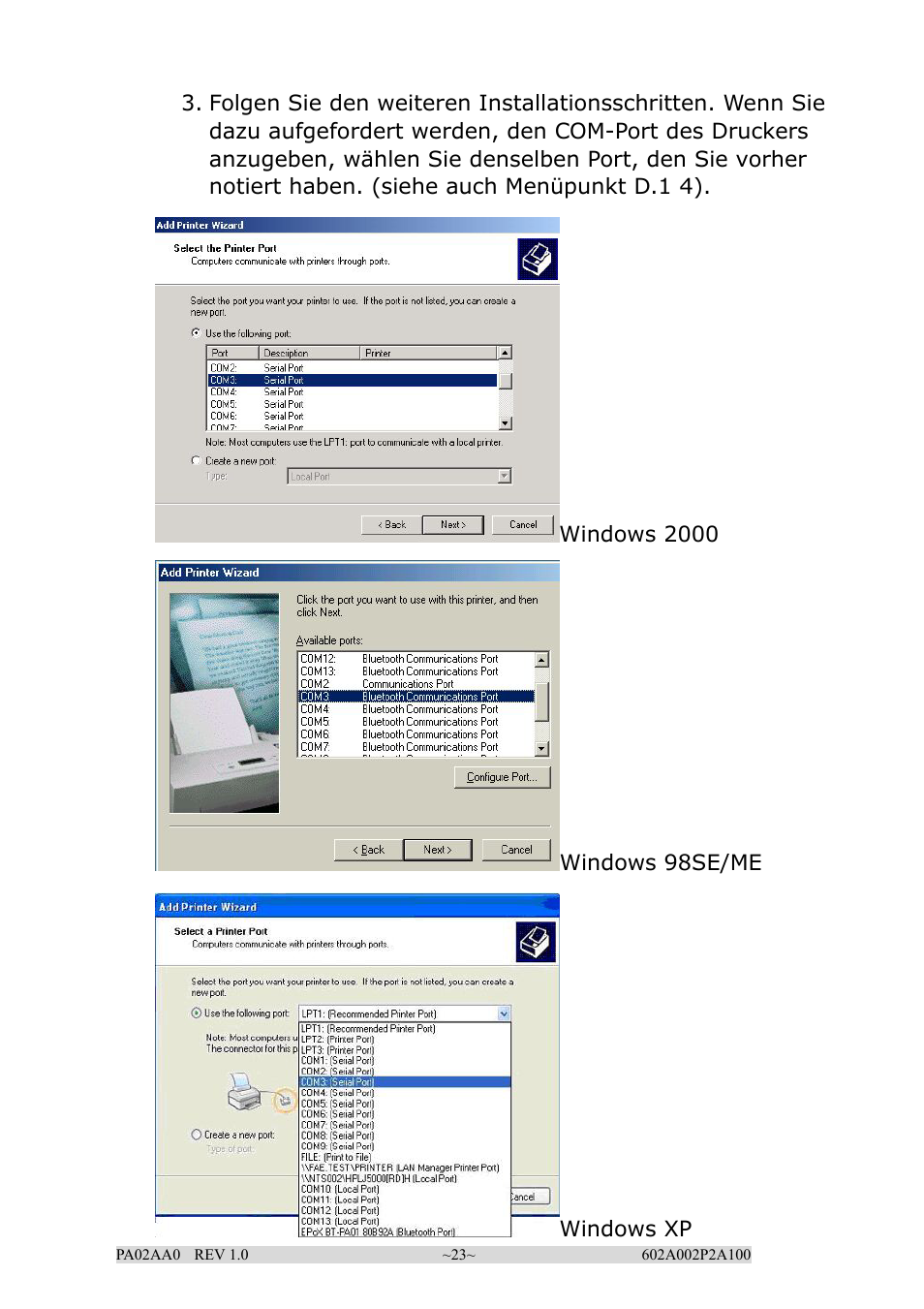 EPoX Computer BT-PA02A User Manual | Page 23 / 59