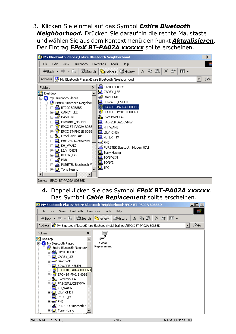 EPoX Computer BT-PA02A User Manual | Page 30 / 59