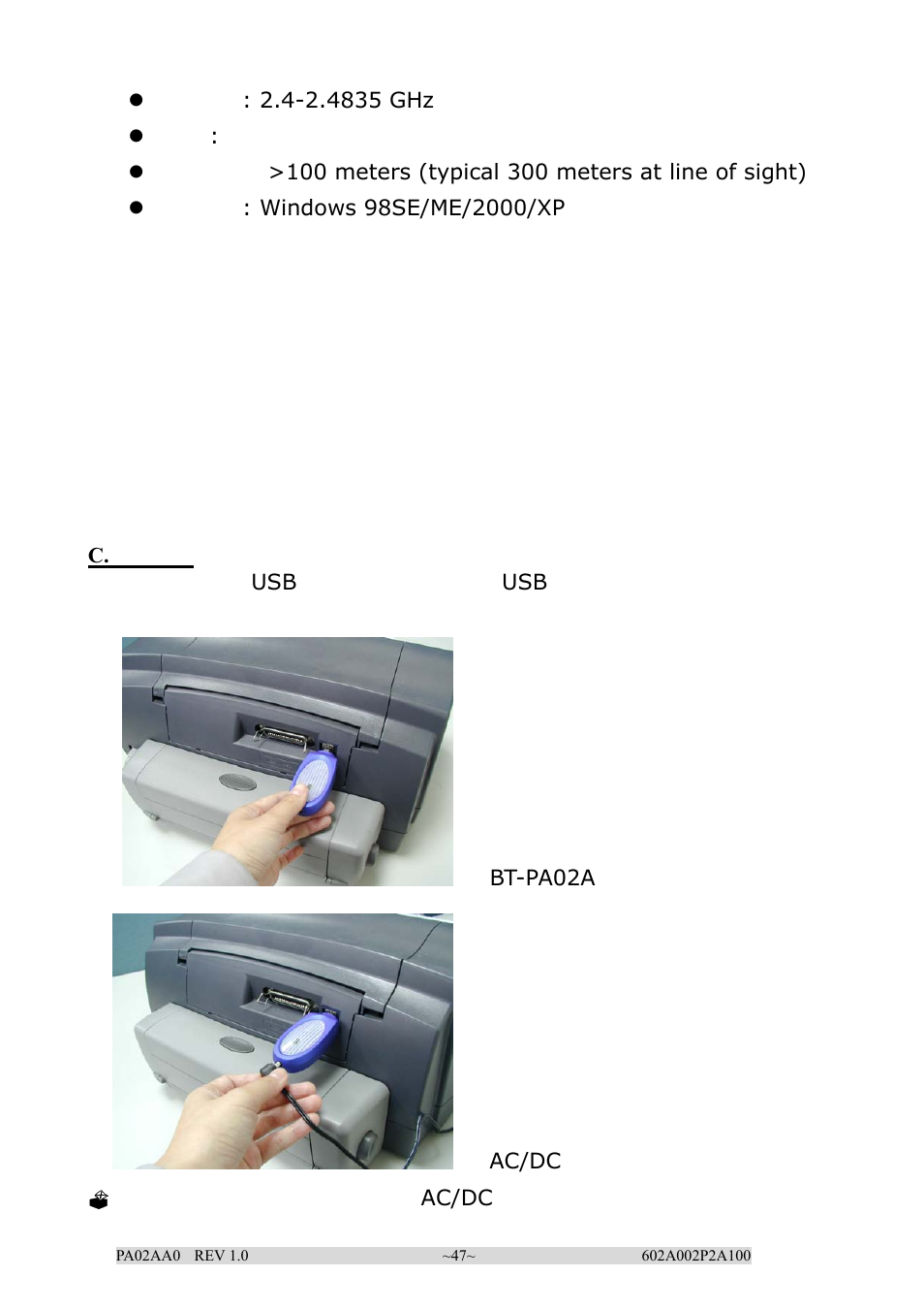 EPoX Computer BT-PA02A User Manual | Page 47 / 59