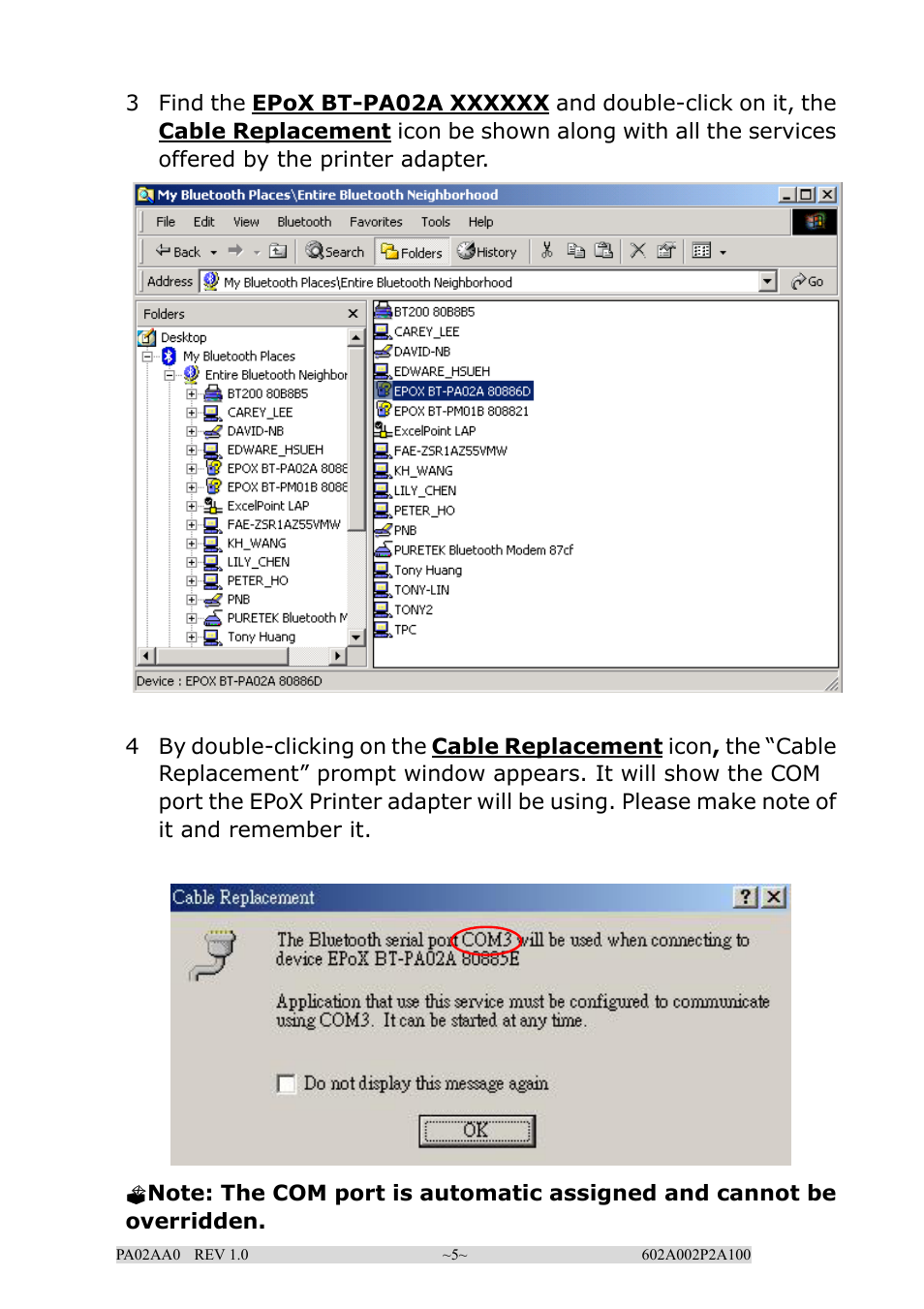 EPoX Computer BT-PA02A User Manual | Page 5 / 59