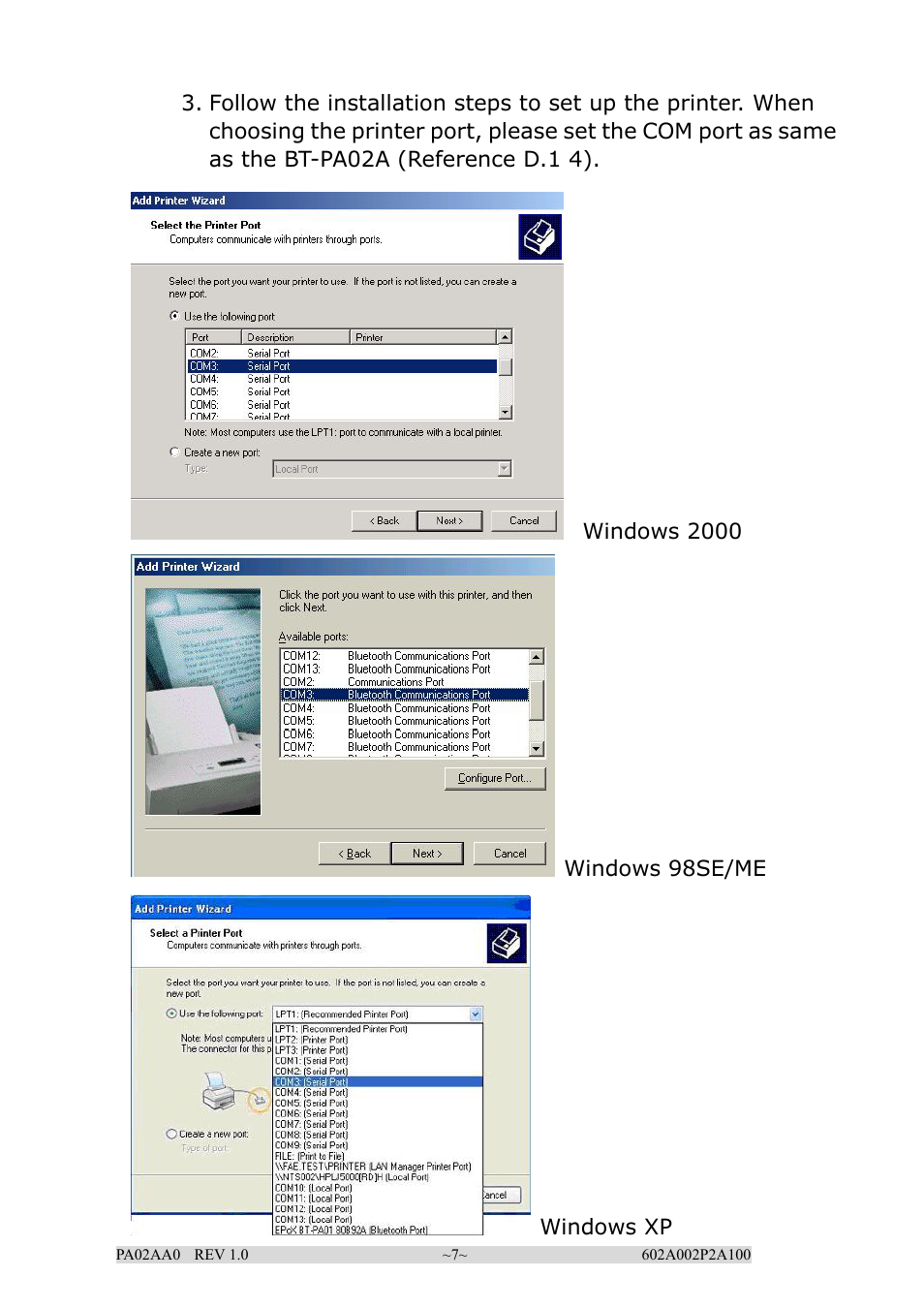 EPoX Computer BT-PA02A User Manual | Page 7 / 59