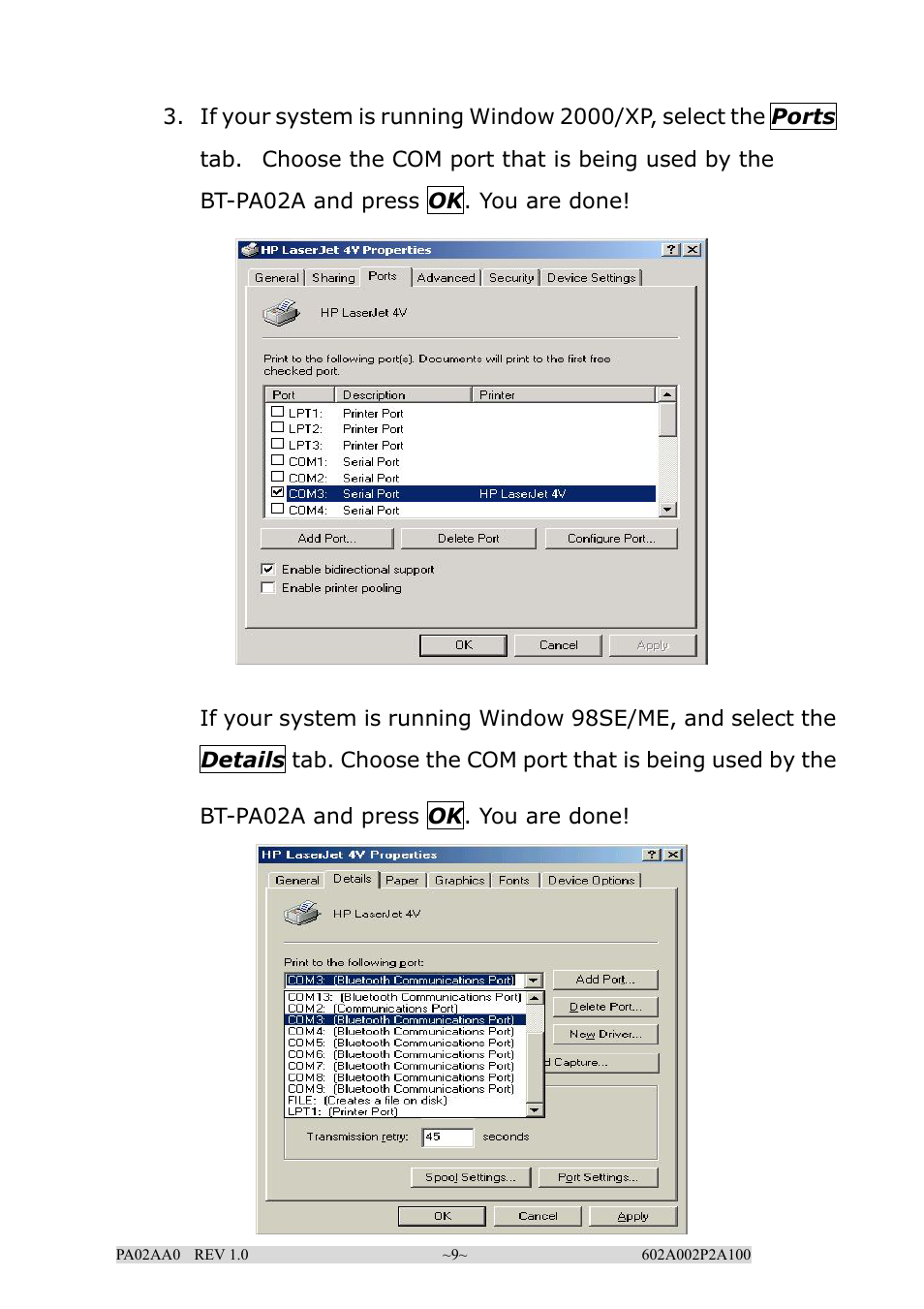 EPoX Computer BT-PA02A User Manual | Page 9 / 59