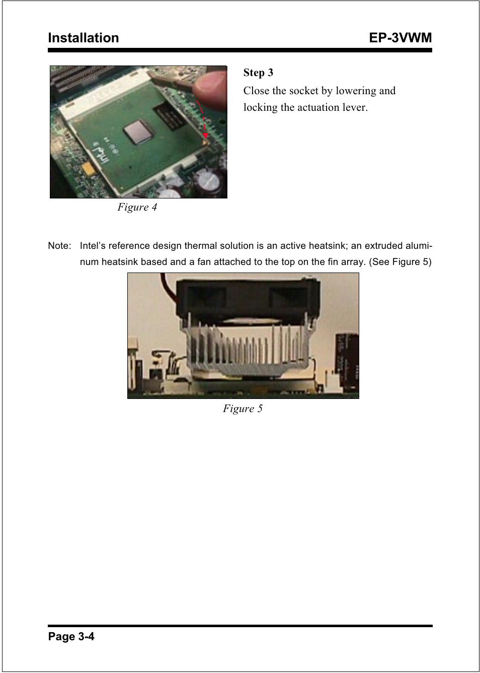 Installation ep-3vwm | EPoX Computer EP-3VWM User Manual | Page 16 / 69