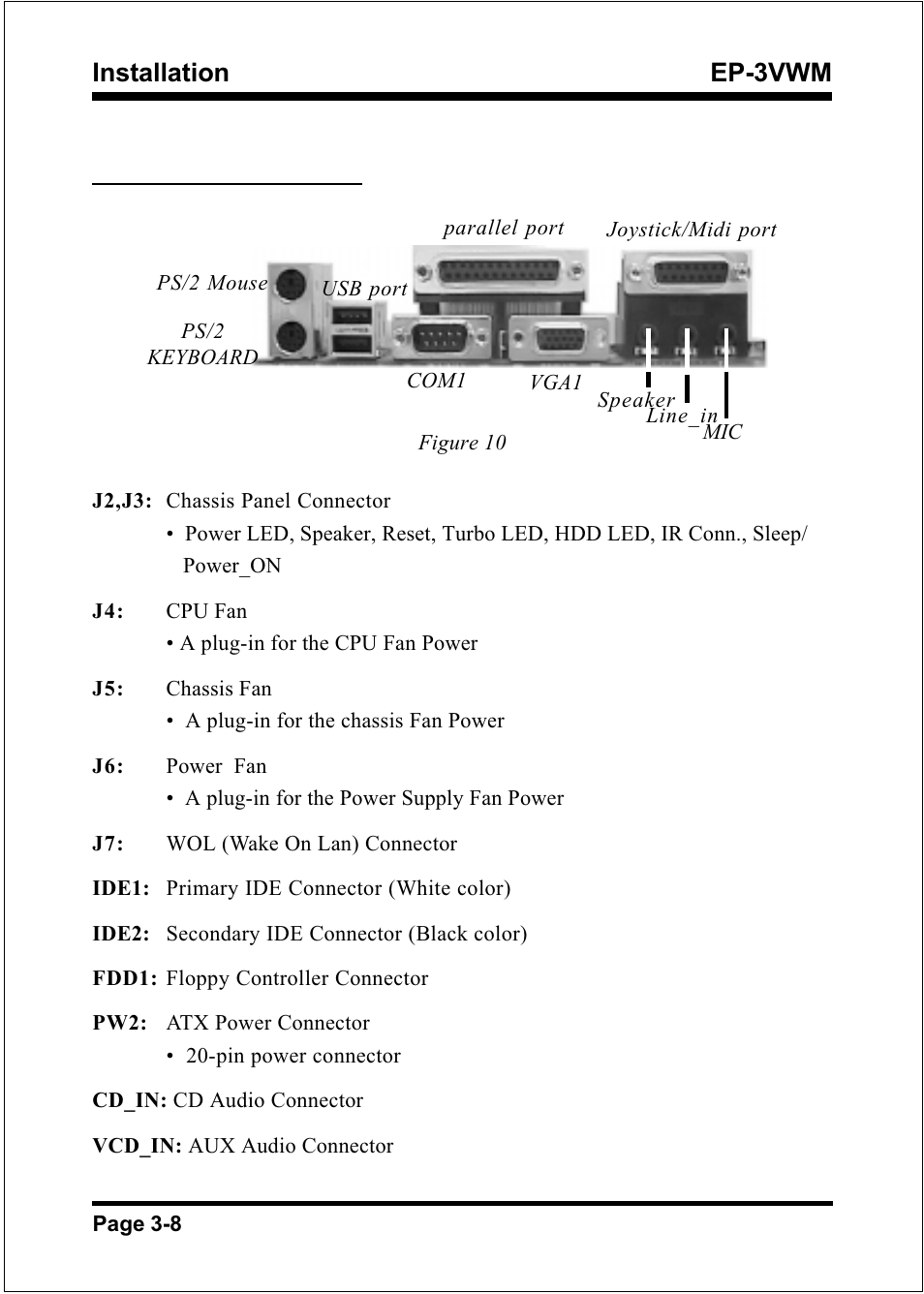 Installation ep-3vwm | EPoX Computer EP-3VWM User Manual | Page 20 / 69