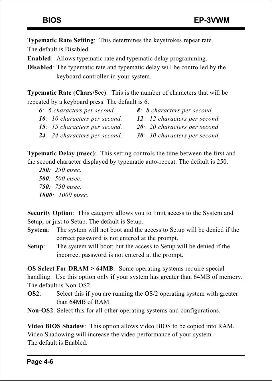 Bios ep-3vwm | EPoX Computer EP-3VWM User Manual | Page 28 / 69