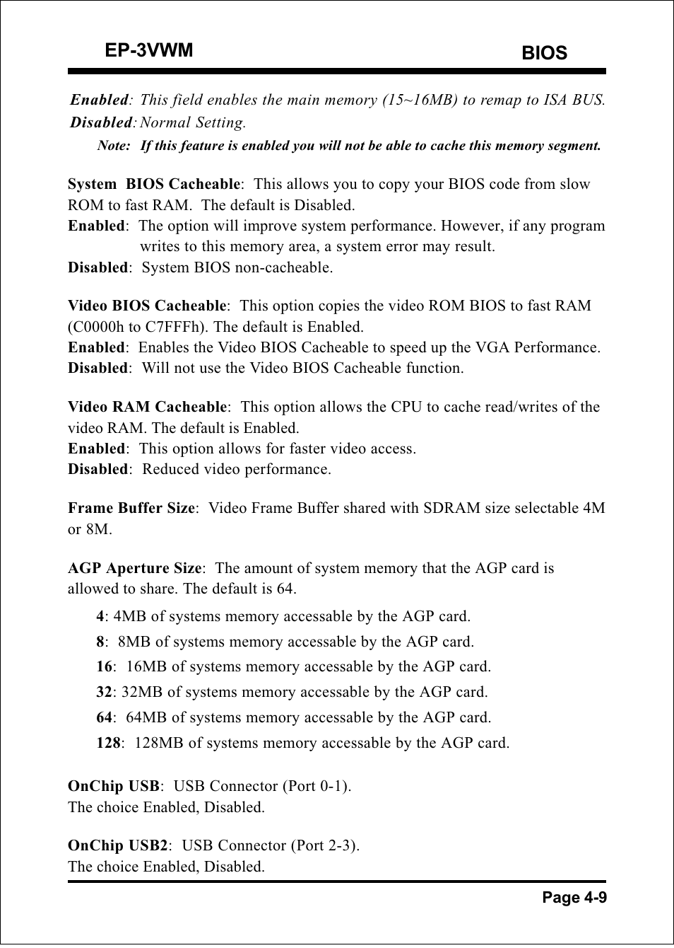 Bios ep-3vwm | EPoX Computer EP-3VWM User Manual | Page 31 / 69