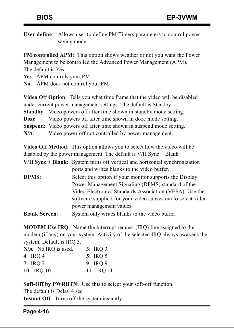 Bios ep-3vwm | EPoX Computer EP-3VWM User Manual | Page 38 / 69