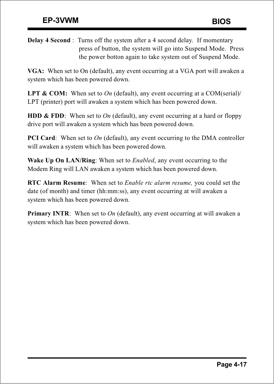 Bios ep-3vwm | EPoX Computer EP-3VWM User Manual | Page 39 / 69