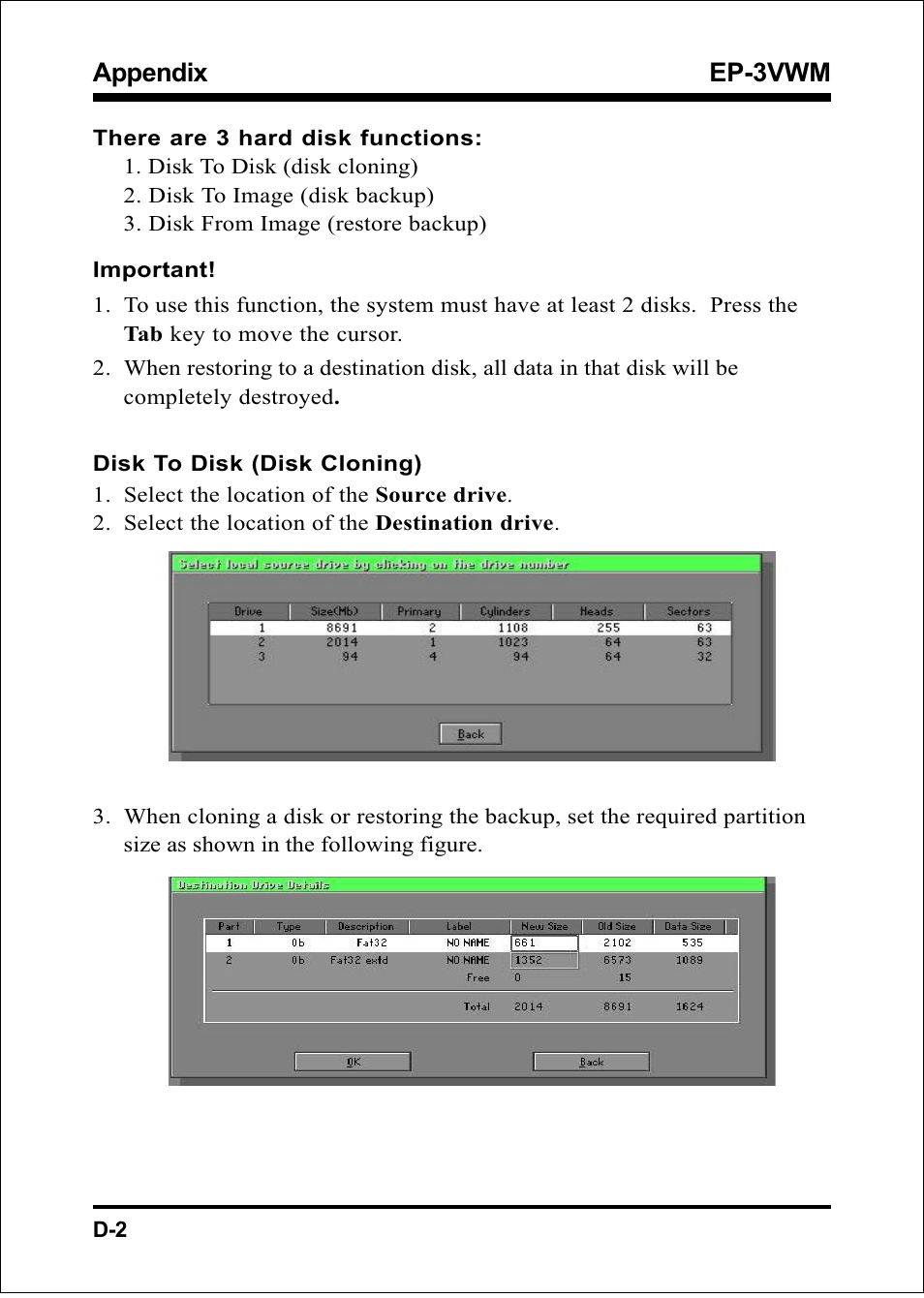 Appendix ep-3vwm | EPoX Computer EP-3VWM User Manual | Page 62 / 69