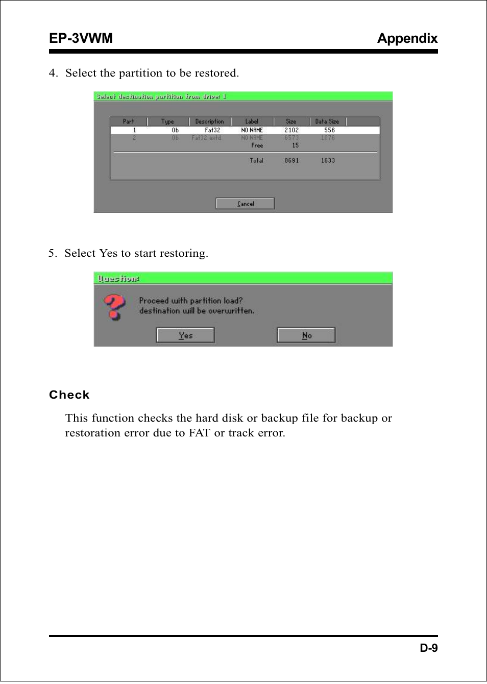 Appendix ep-3vwm | EPoX Computer EP-3VWM User Manual | Page 69 / 69