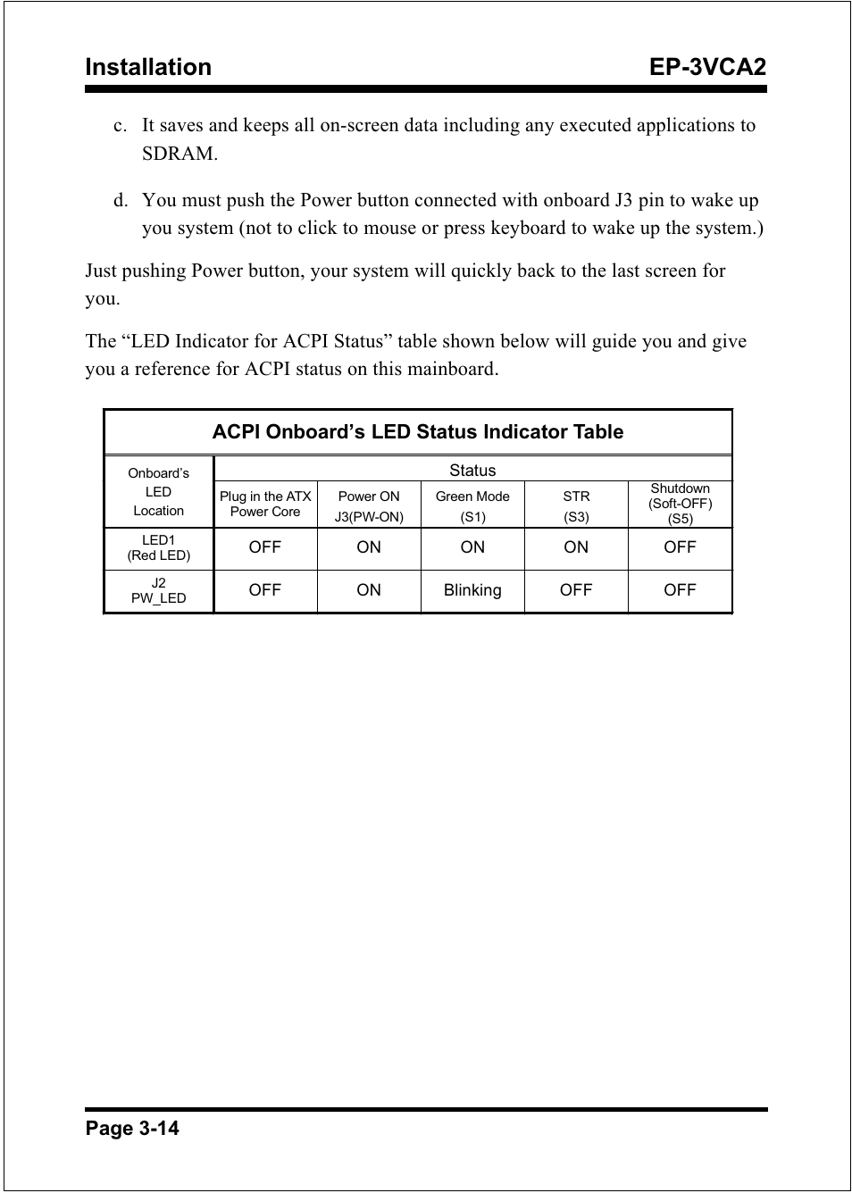 Installation ep-3vca2 | EPoX Computer EP-3VCA2 User Manual | Page 26 / 71