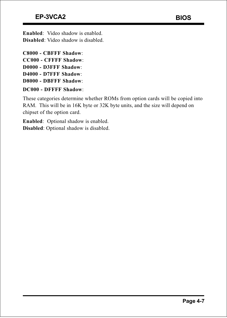 Bios ep-3vca2 | EPoX Computer EP-3VCA2 User Manual | Page 33 / 71