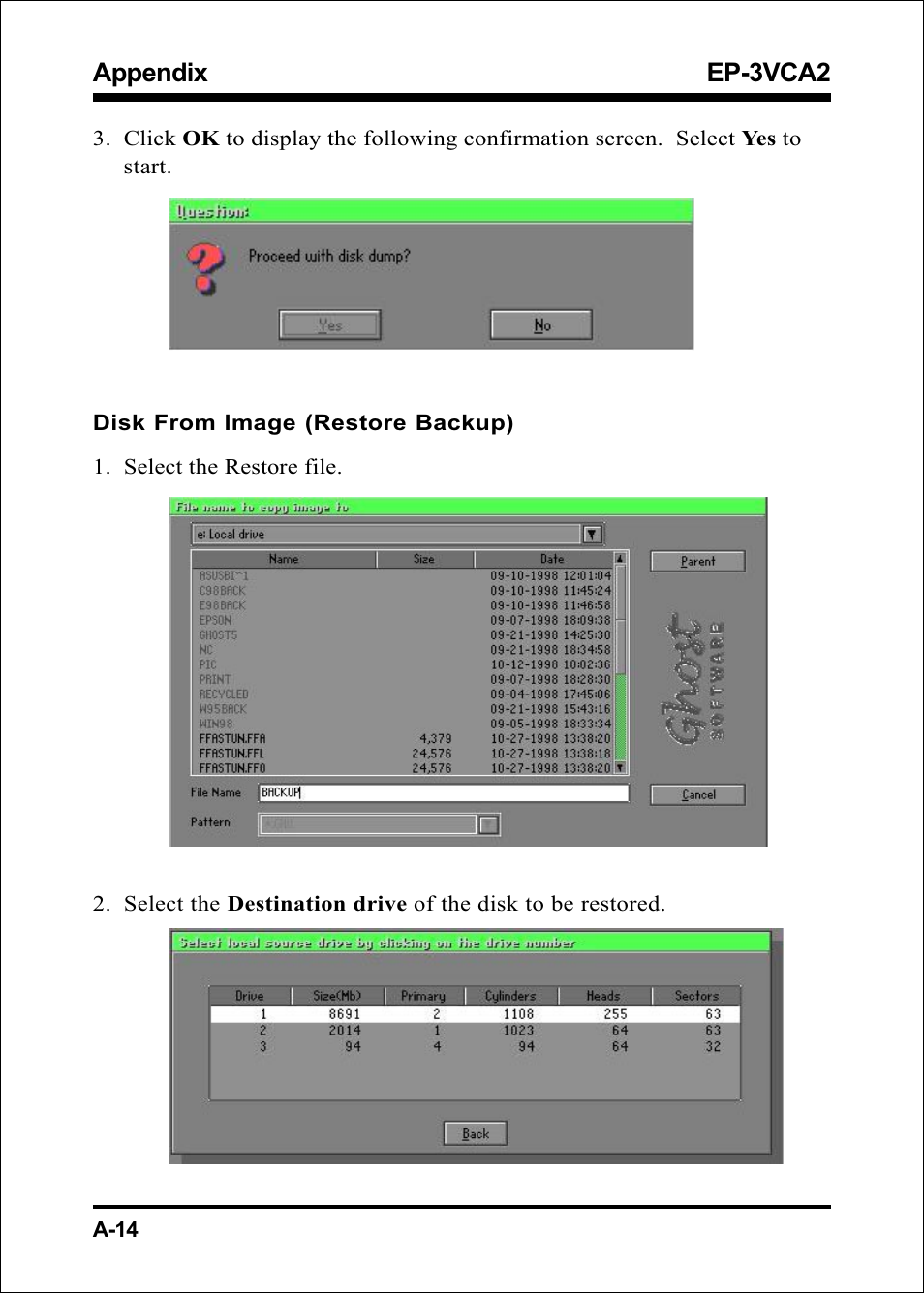 Appendix ep-3vca2 | EPoX Computer EP-3VCA2 User Manual | Page 66 / 71