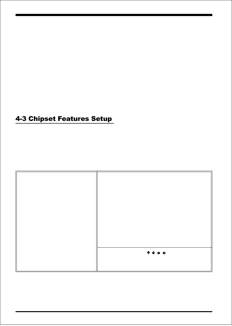 Bios ep-6vba, 3 chipset features setup, Page 4-8 | Figure 4: chipset features setup | EPoX Computer EP-6VBA User Manual | Page 36 / 69