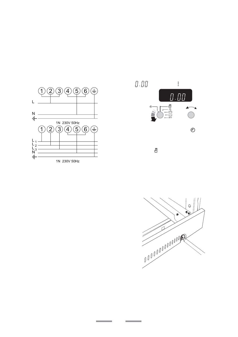 31 electrical connection, Oven light, Hotplate | Grill, Oven check, Fitting the plinth, Customer care | ELAN Home Systems U102110-07 User Manual | Page 31 / 40