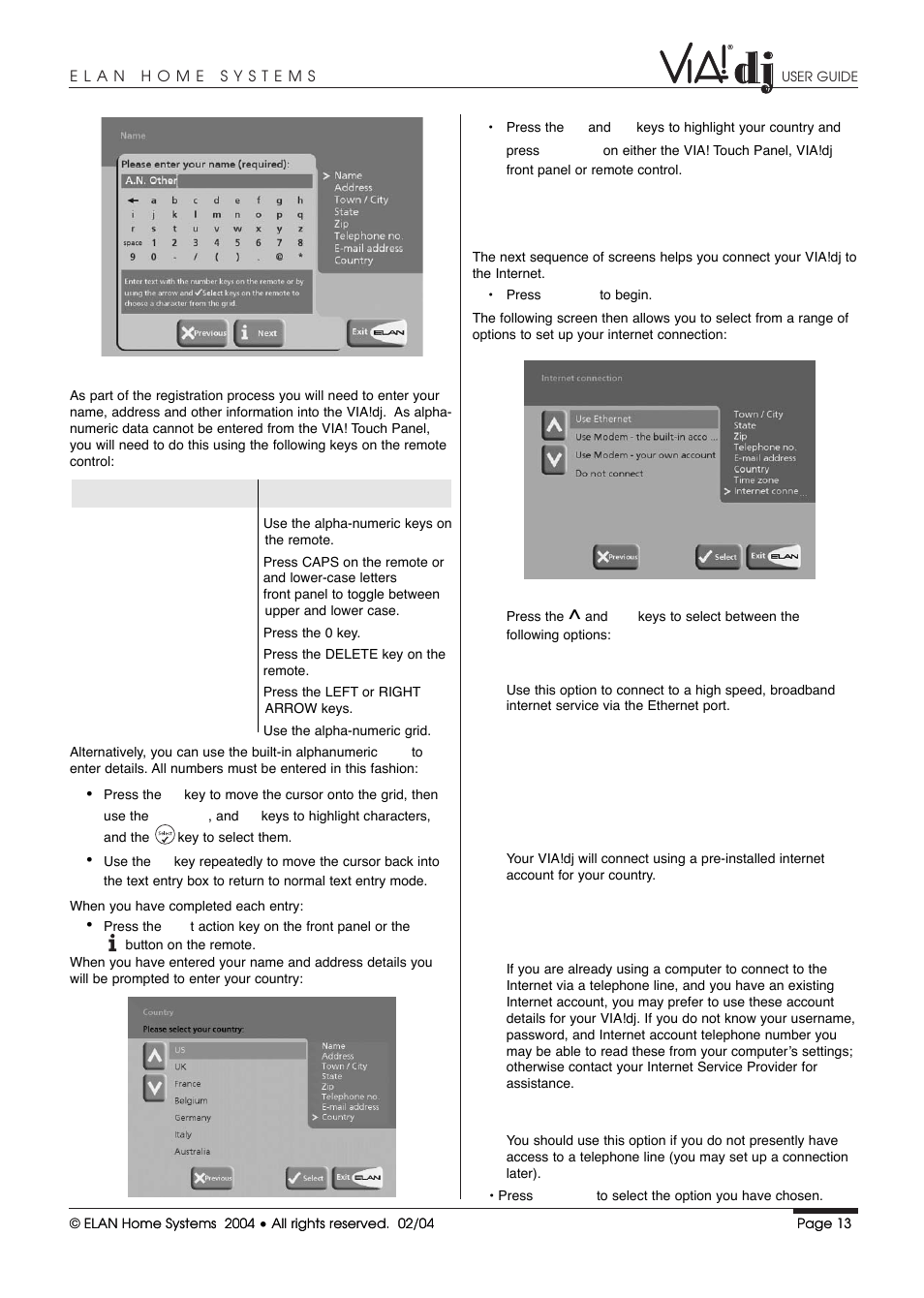 ELAN Home Systems Digital Music Server User Manual | Page 14 / 37