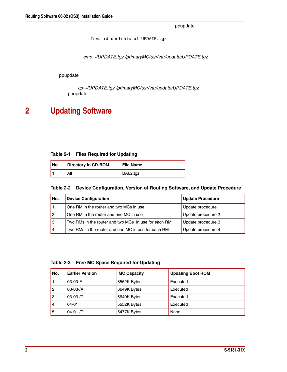 2updating software | ELAN Home Systems GR2000 User Manual | Page 12 / 18