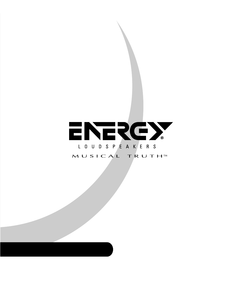 Energy Speaker Systems MUSICAL TRUTHTM User Manual | 31 pages