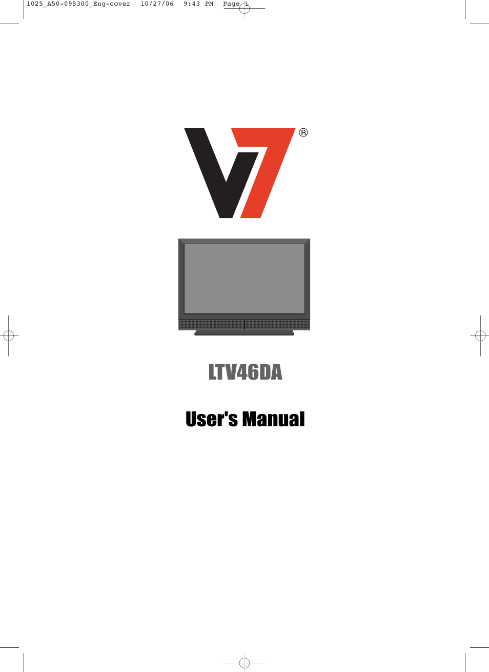 Energy Speaker Systems LTV46DA User Manual | 48 pages