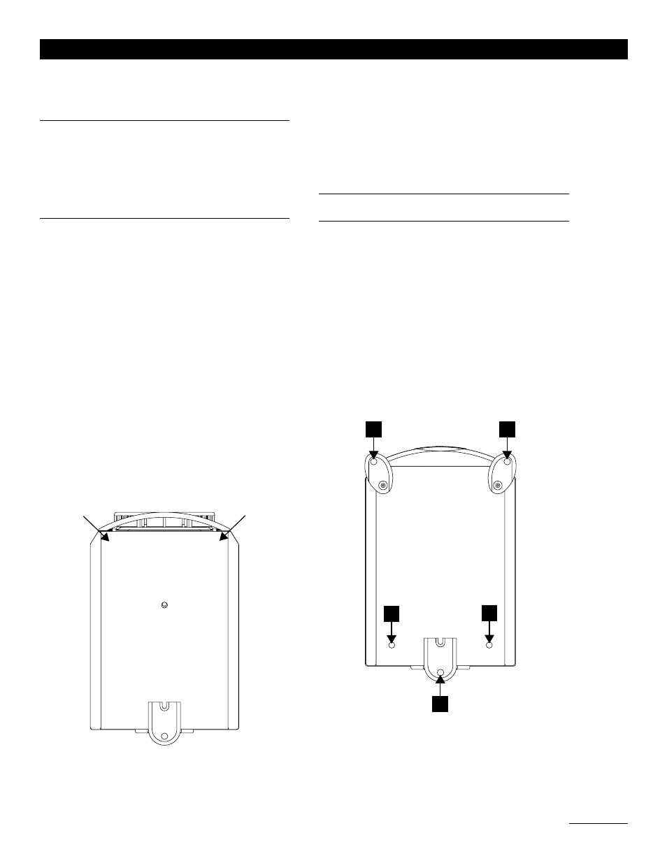 Safety concerns | Energy Speaker Systems V2.3 User Manual | Page 12 / 14