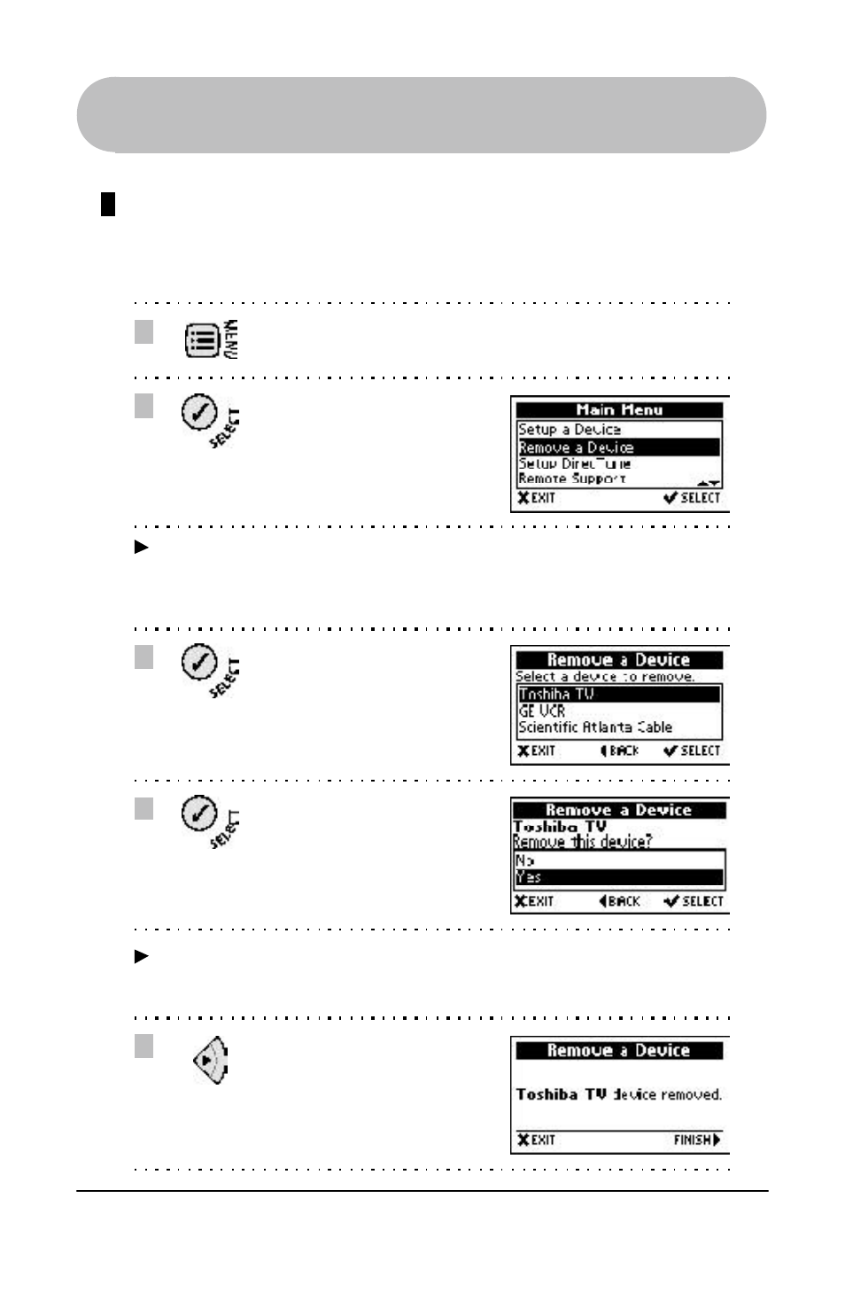 Getting started, Remove a device | Evolve Communications RD5000 User Manual | Page 20 / 76