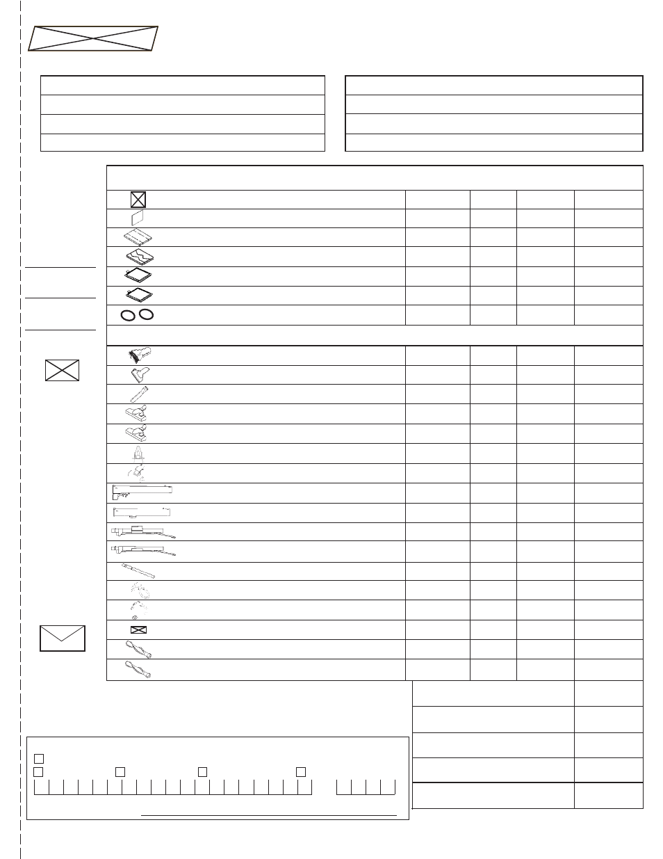 Order form, Accessories/tools, Genuine eureka bags, belts and filters | Total enclosed total, By mail | Eureka 6996 User Manual | Page 11 / 12