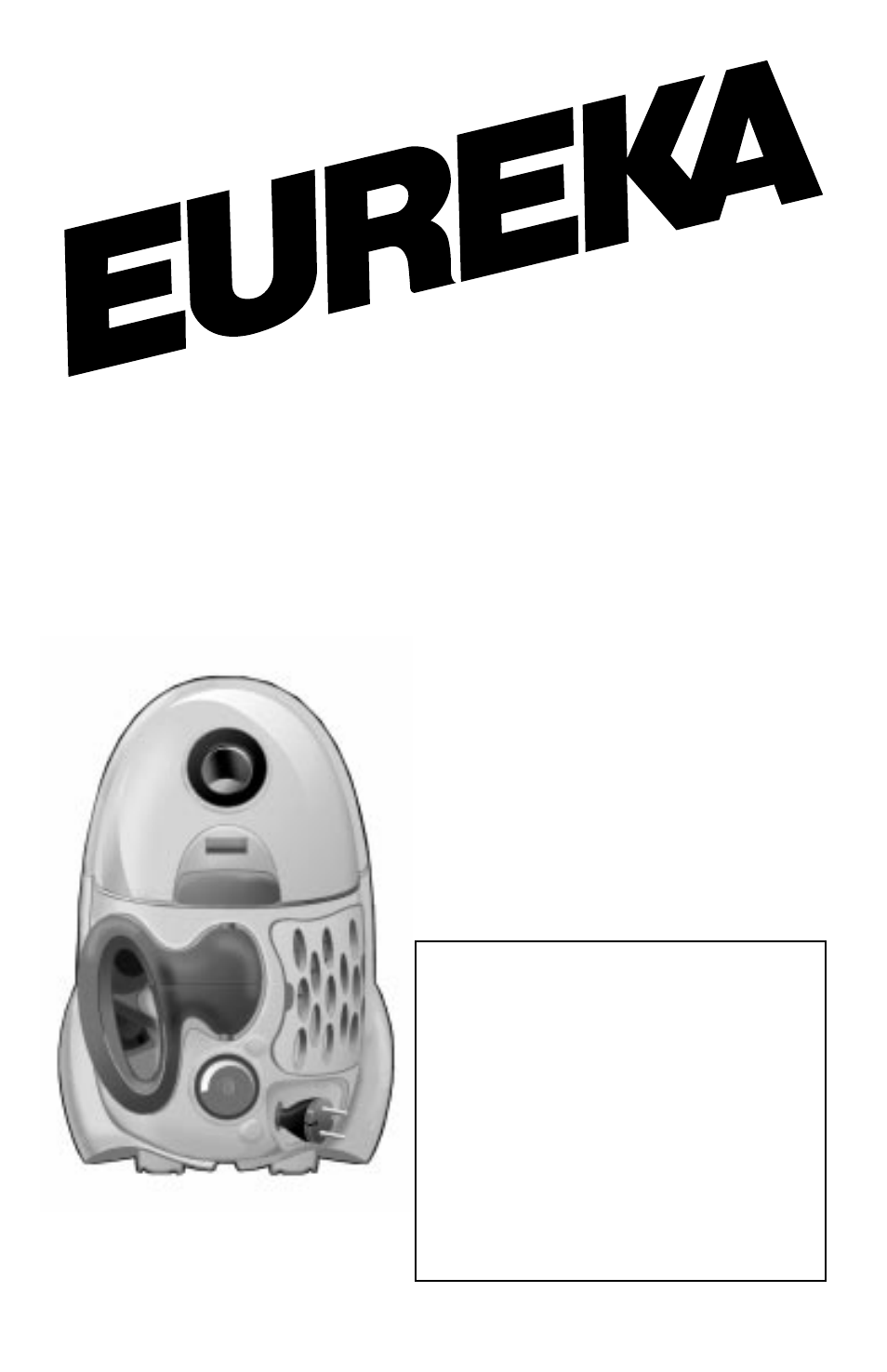 Eureka 3530 User Manual | 12 pages