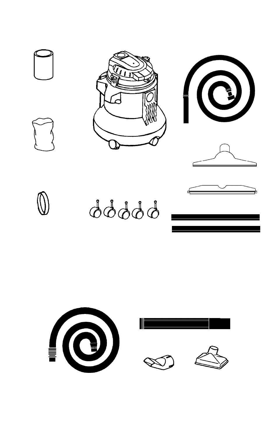 Partes de la aspiradora mojado/seco | Eureka 2800 Series User Manual | Page 26 / 30