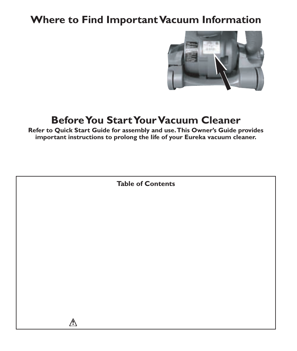 Eureka 2997-2999 Series User Manual | Page 2 / 8