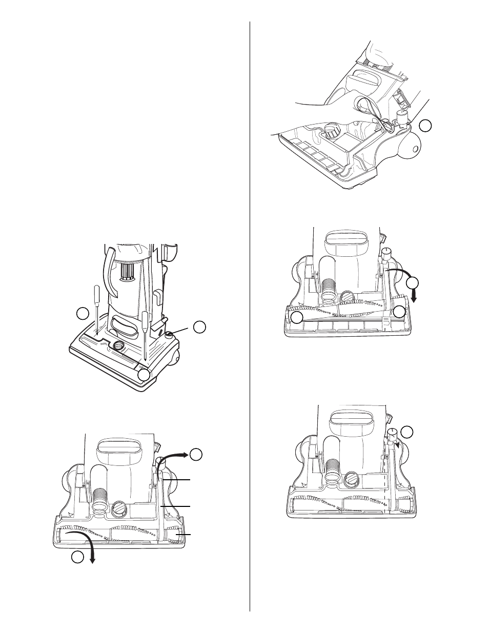 Brush roll, Brush roll belt, How to replace brush roll belt | How to maintain | Eureka 4650 User Manual | Page 12 / 20