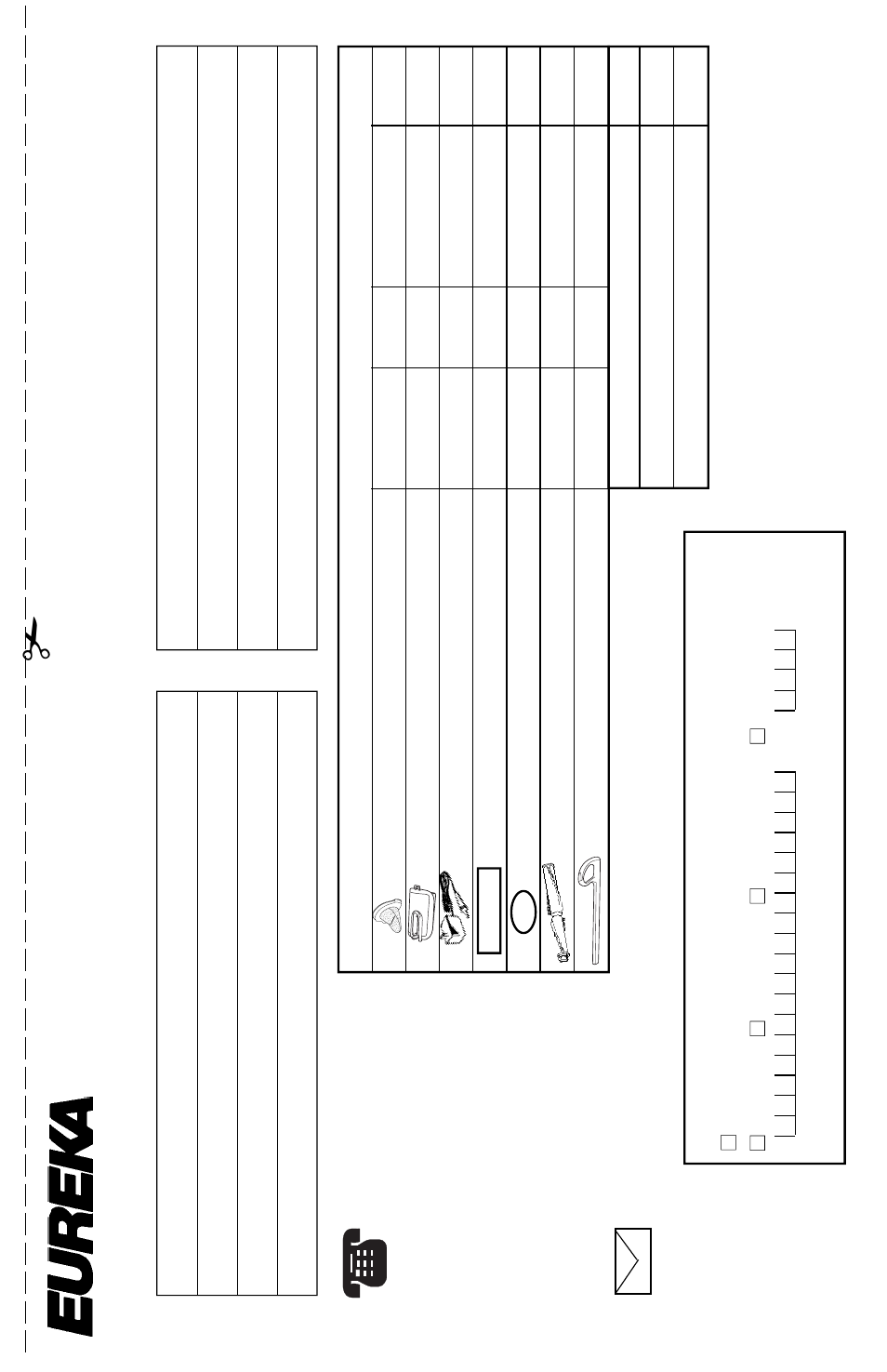 Order form, Genuine eureka parts for model 570, Part no. qty . price (usd) t otal | Eureka 570A User Manual | Page 11 / 12