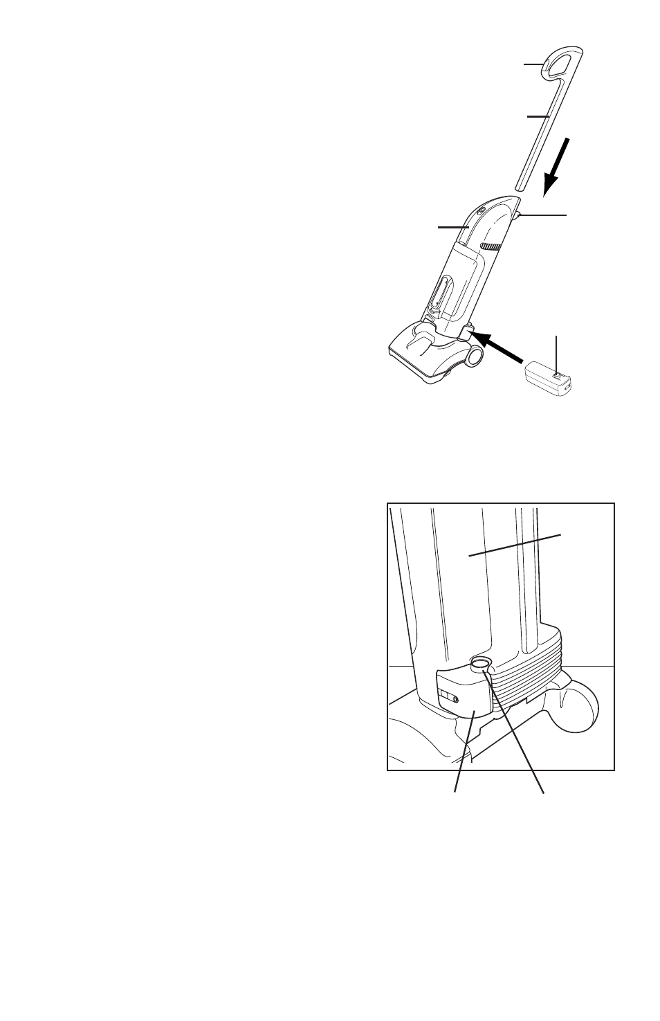 How to assemble attach handle, Insert battery | Eureka 570 User Manual | Page 6 / 12