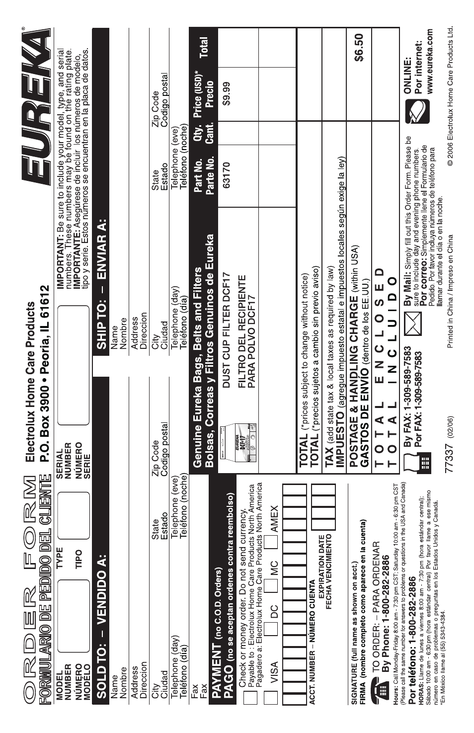 Eureka 440 Series User Manual | Page 11 / 15