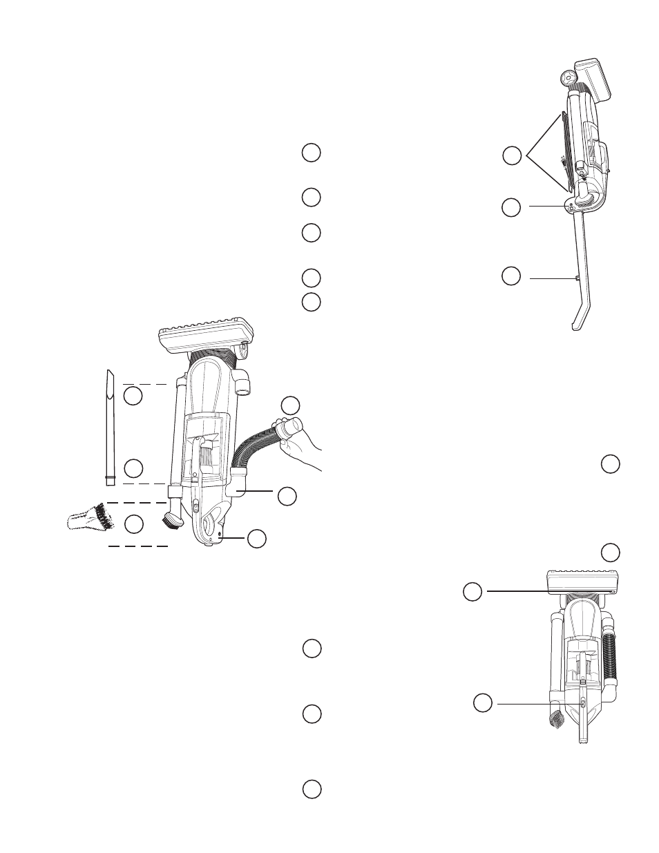 Utilisa tion, Utilisation des a ccessoires | Eureka 410 User Manual | Page 14 / 16