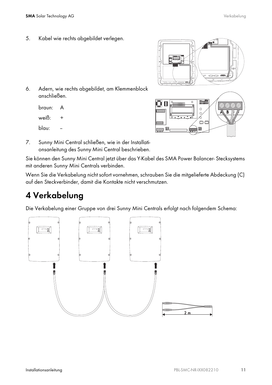 4 verkabelung | Eureka PBL-SMC-10-NR User Manual | Page 11 / 52