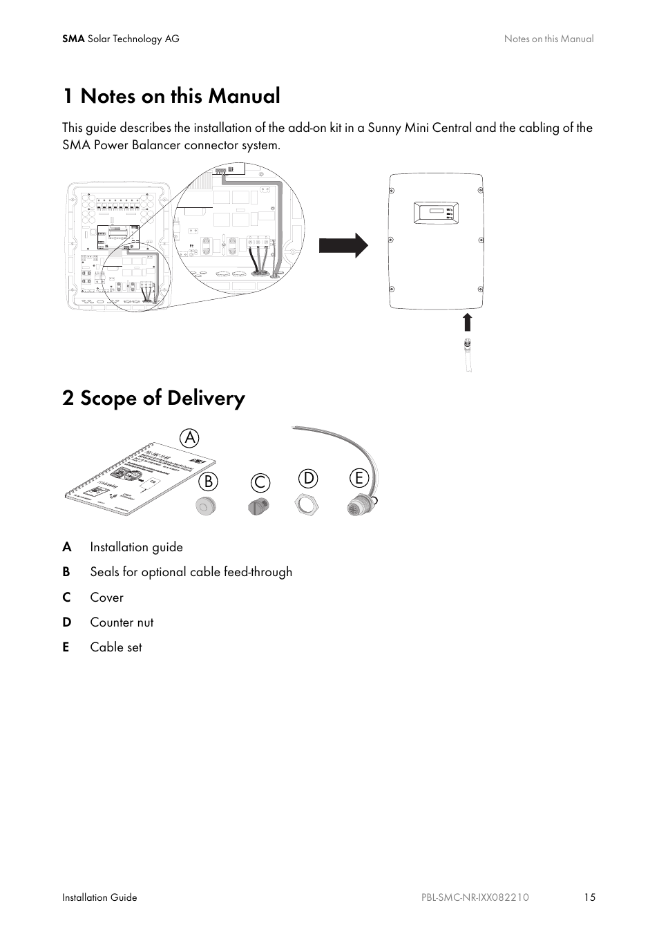 1 notes on this manual, 2 scope of delivery | Eureka PBL-SMC-10-NR User Manual | Page 15 / 52