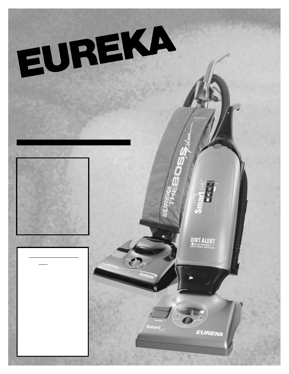 Eureka 7700 User Manual | 16 pages