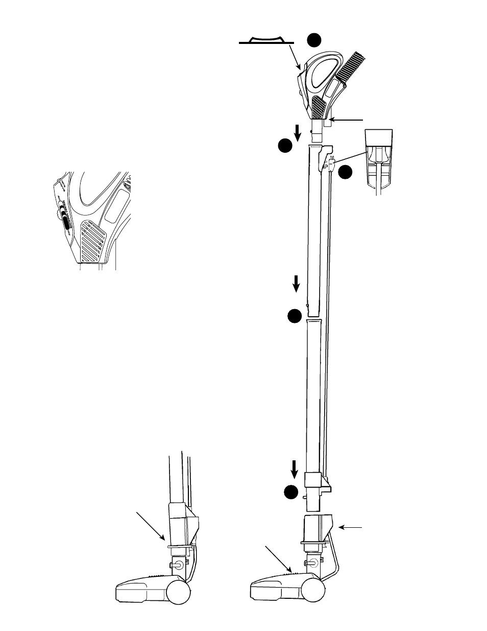 How to assemble and use | Eureka WHIRLWIND 6980 User Manual | Page 6 / 16